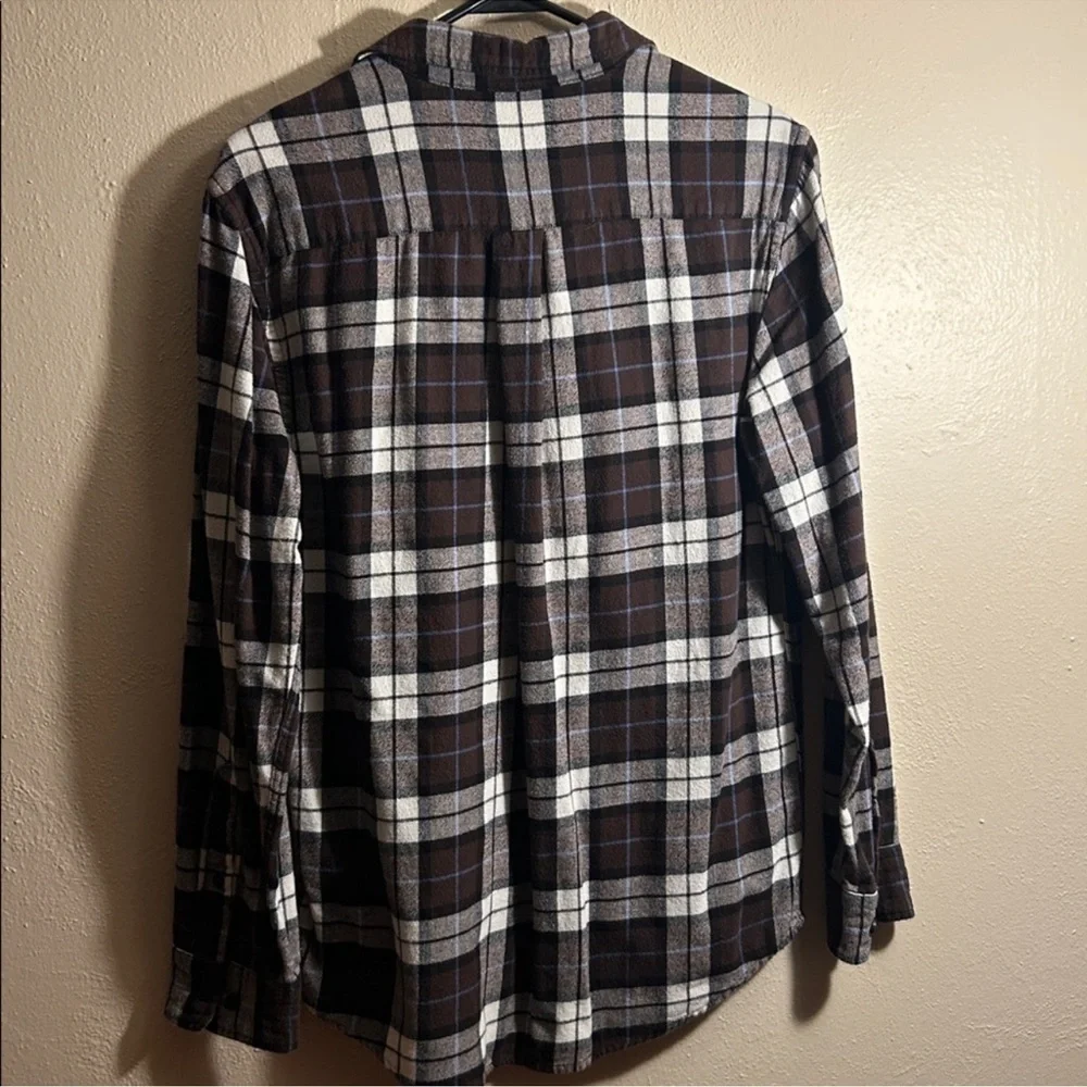 Croft & Barrow Plaid Flannel Shirt - Picture 2 of 7